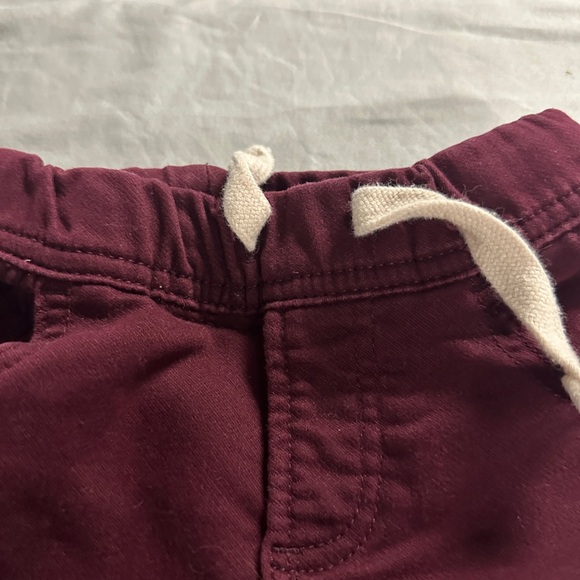 GAP Kids Burgundy Pants w/ elastic waistband - Picture 4 of 4